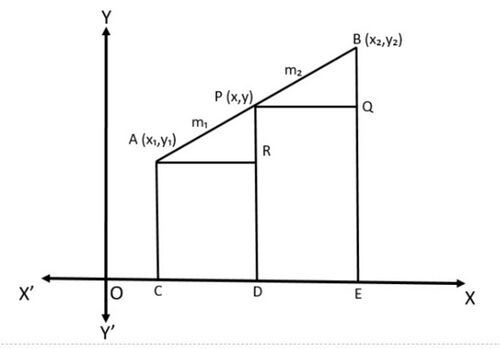 Fig 1 - Section Formula